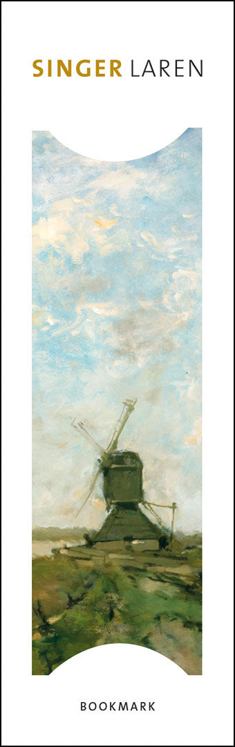 Semn de carte Five mills on a polder boat-J.H. Weissenb