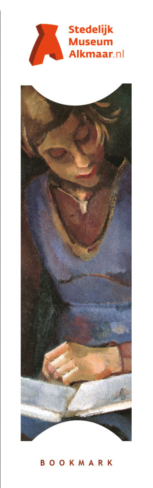 Semn de carte Reading girl-Piet Wiegman