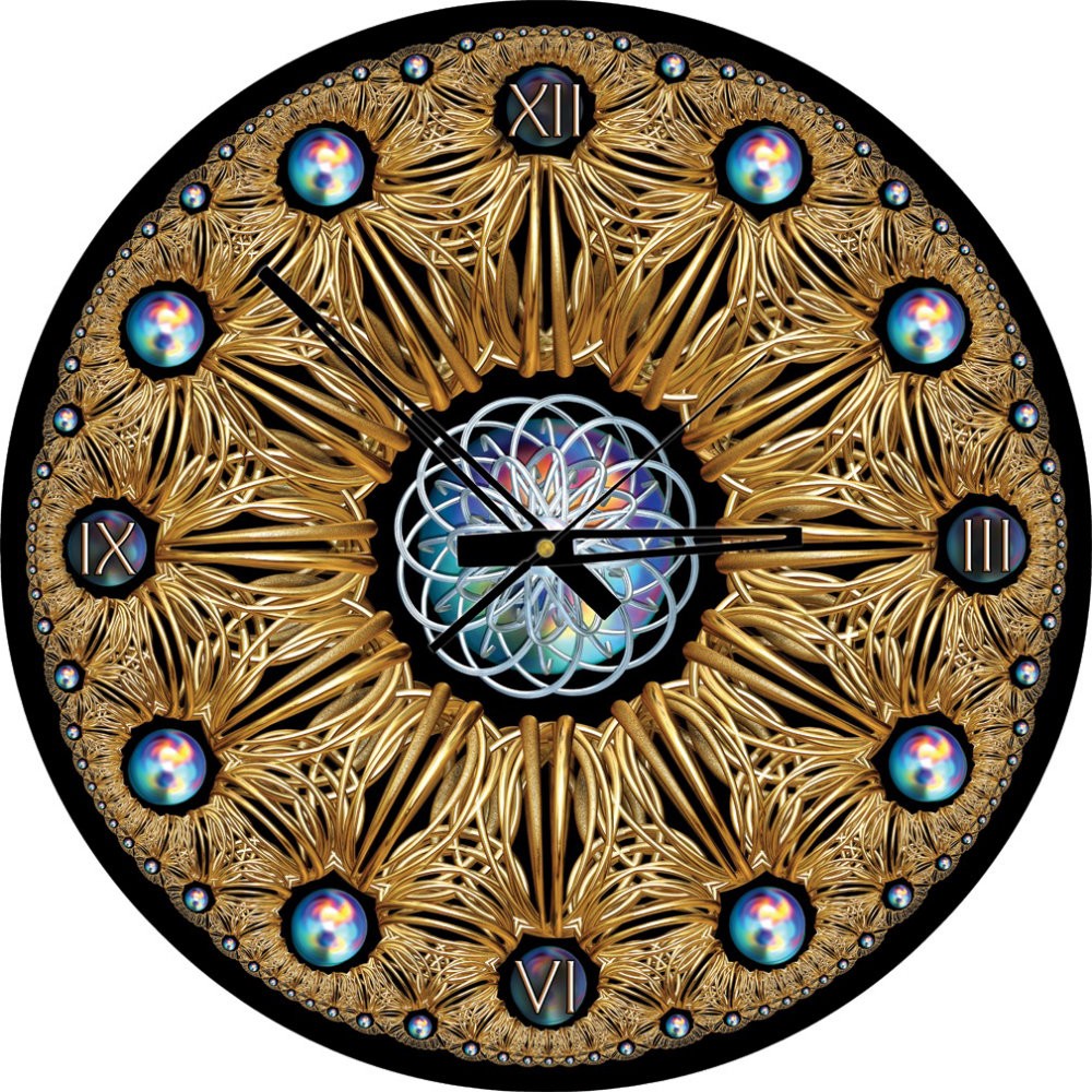 Puzzle 570 piese - Ceas Golden-JOSEPH ANTHONY