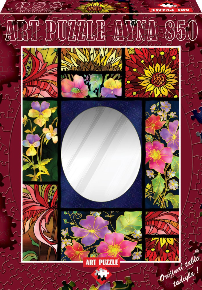 Puzzle cu oglinda, 850 piese - PATCHWORK