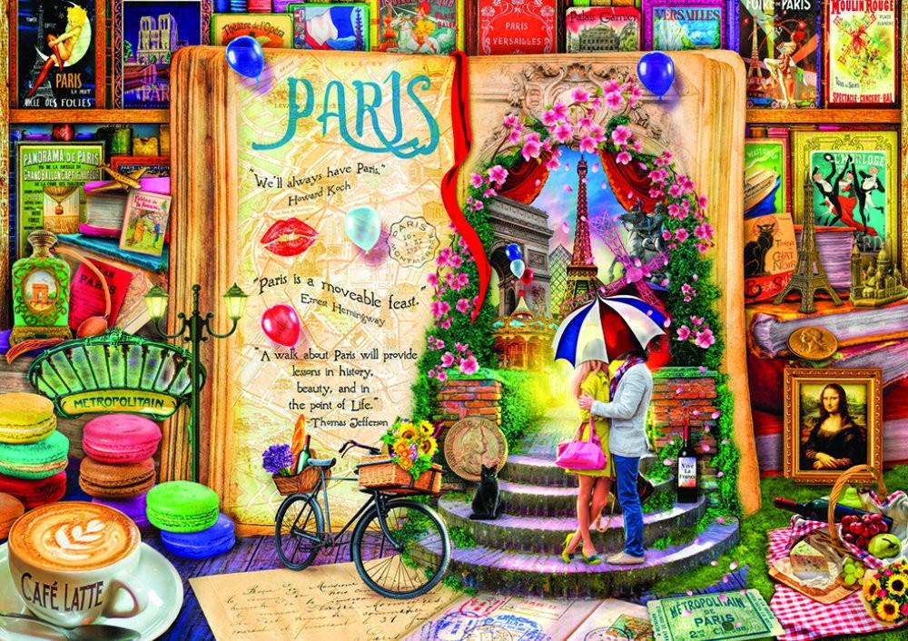 Puzzle 1000 piese - PARIS - Nitzi.ro