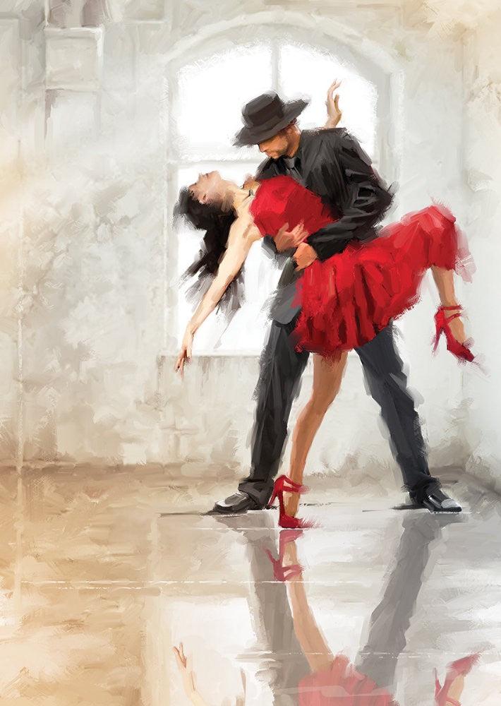 Puzzle 1000 piese - THE DANCE OF PASSION - Nitzi.ro