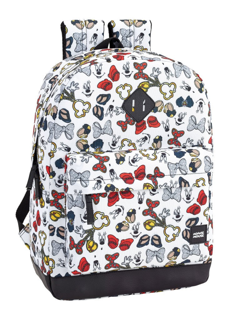 Rucsac Minnie Mouse Teen alb