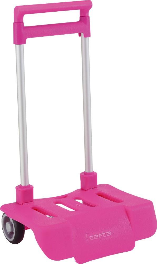 Troler copii mare fucsia pliabil pentru scoala - Nitzi.ro