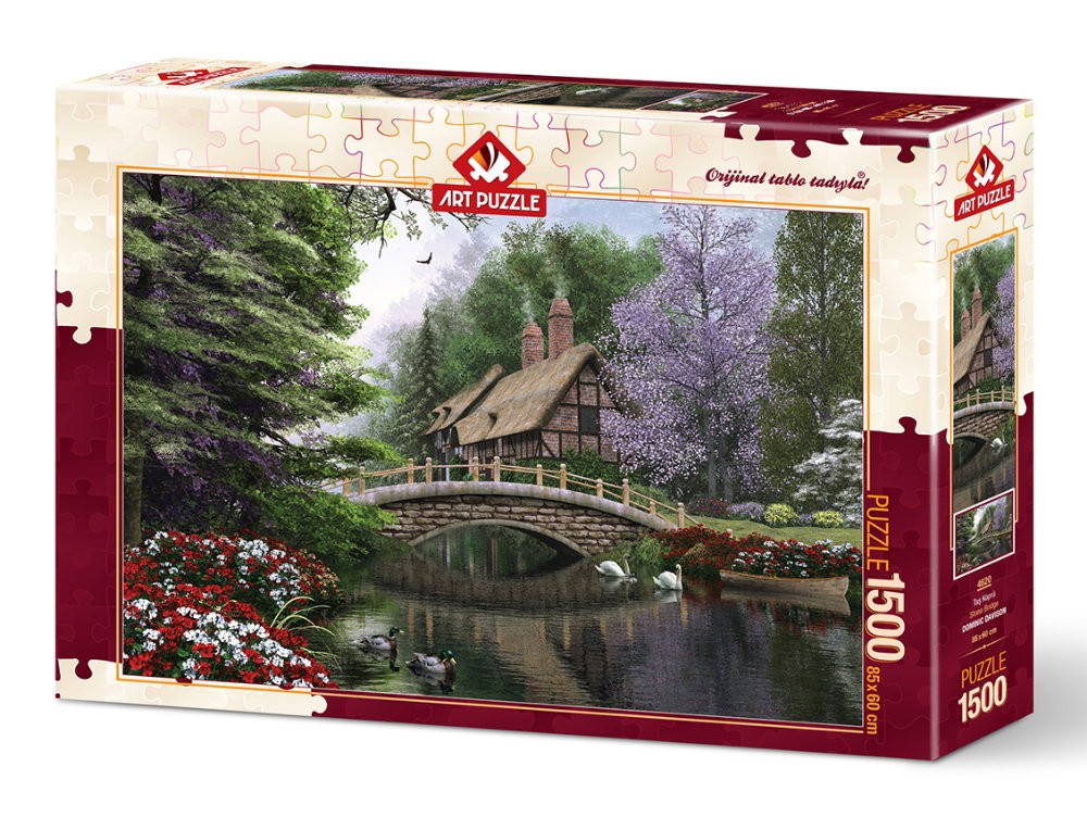 Puzzle 1500 piese - Stone Bridge