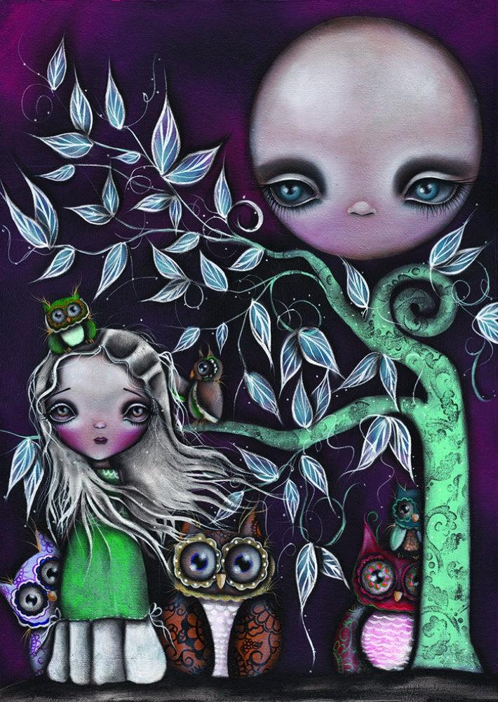 Puzzle 1000 piese - NIGHT CREATURES - Nitzi.ro