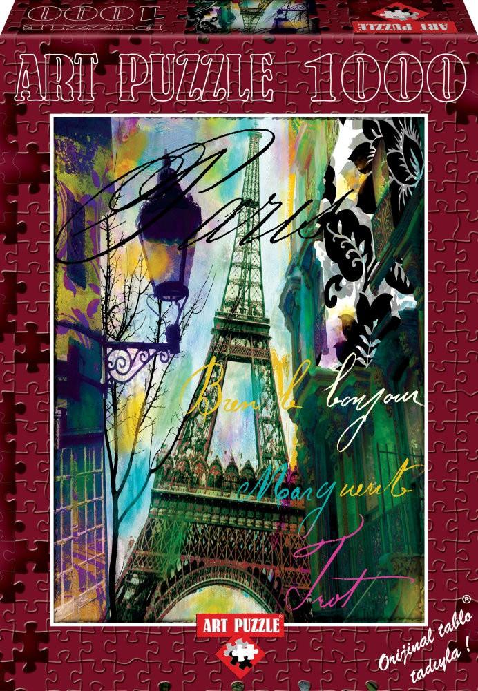 Puzzle 1000 piese - BONJOUR - Nitzi.ro