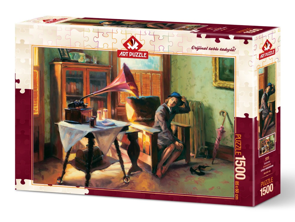 Puzzle 1500 piese - Gramophone