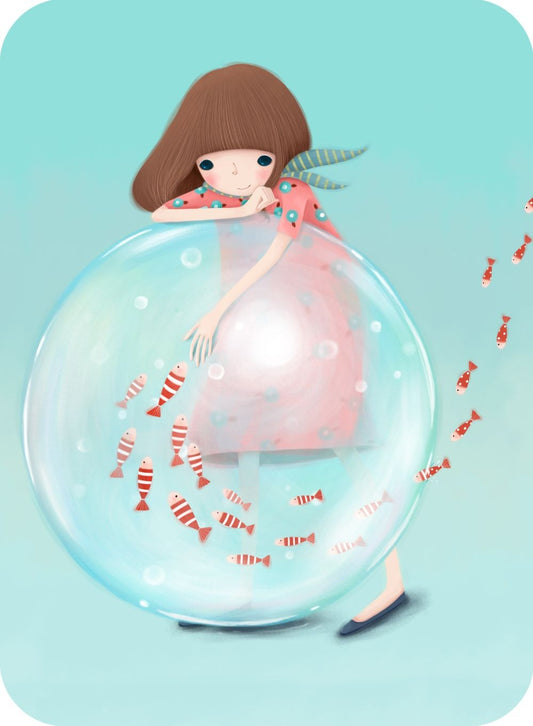 Felicitare  Kori Kumi - Little Fishes