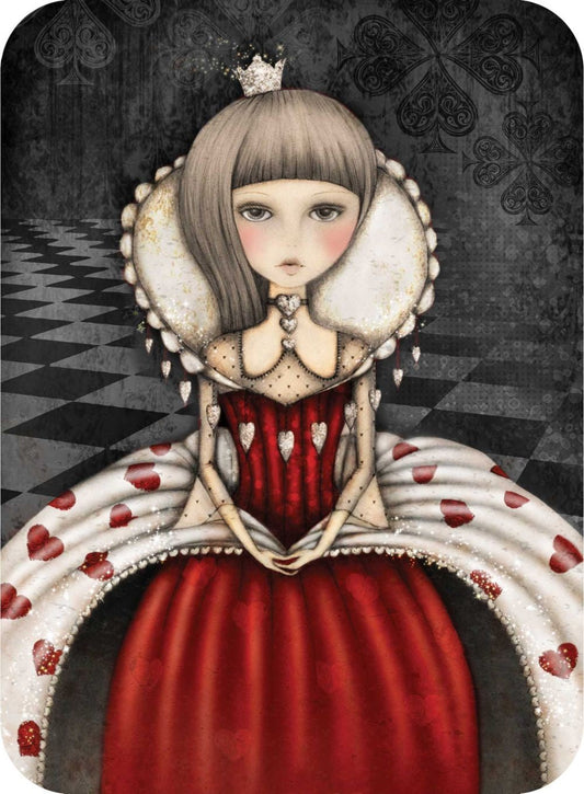 Felicitare Eclectic - The Queen Of Hearts