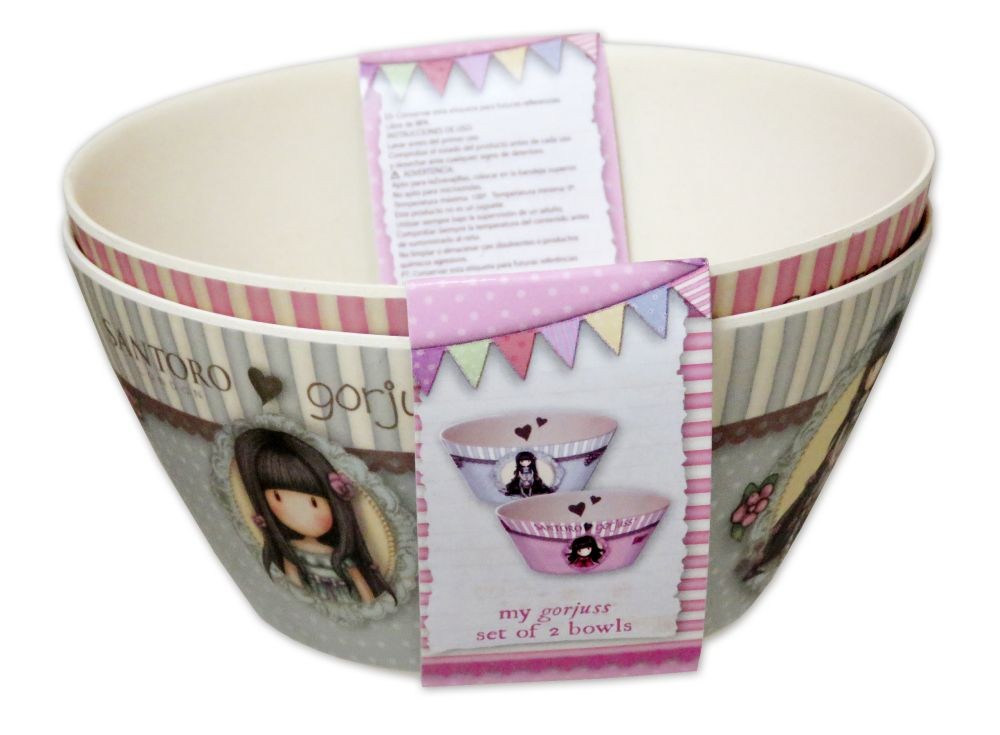 Gorjuss Set 2 castroane bambus - Rosebud-Ladybird