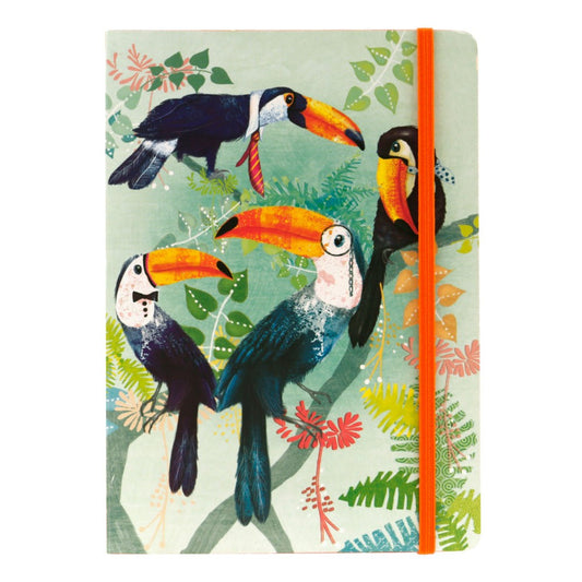 Carnetel Santoro A5 - Toucans