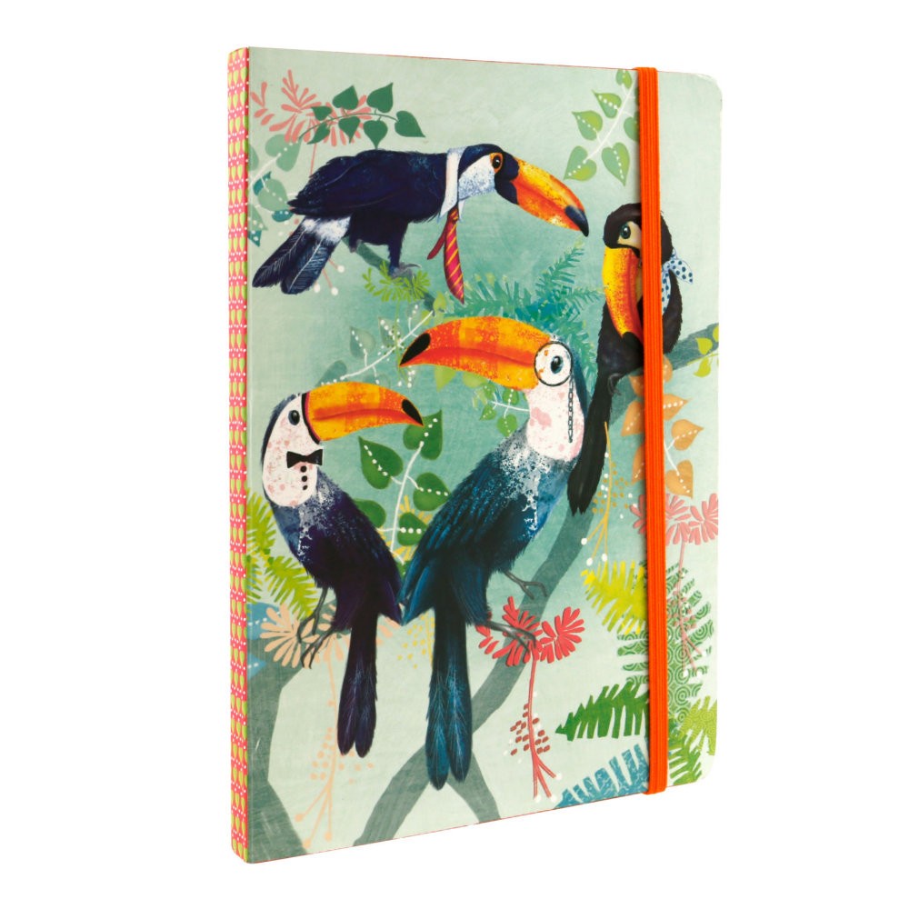 Carnetel Santoro A5 - Toucans