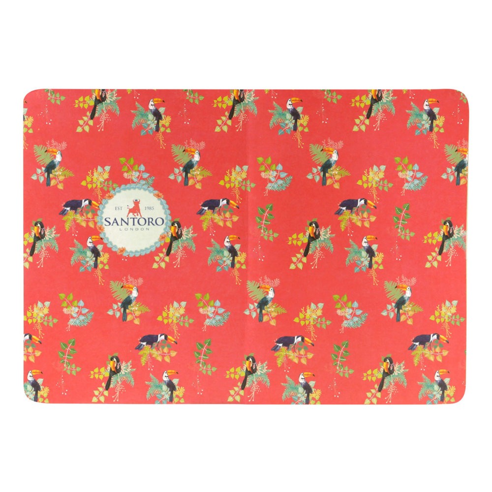 Carnetel Santoro A5 - Toucans