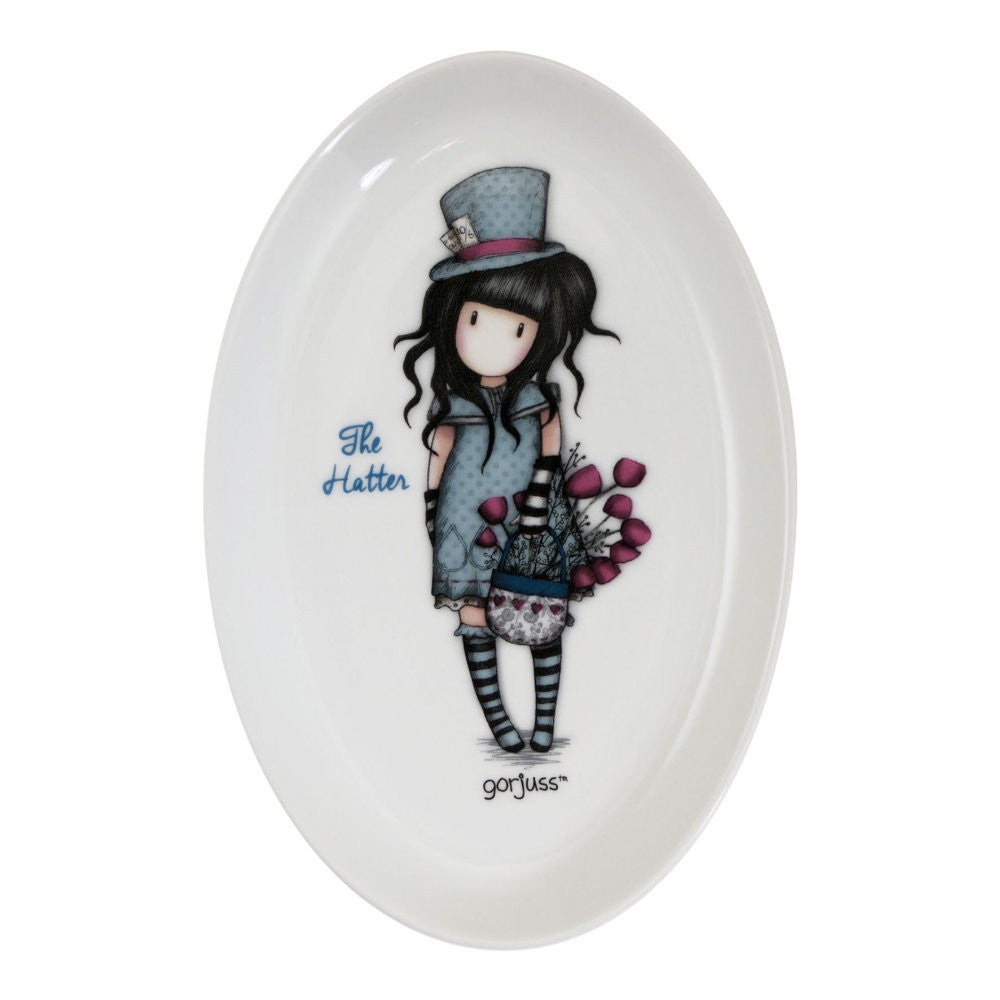 Farfurie ceramica Gorjuss The Hatter