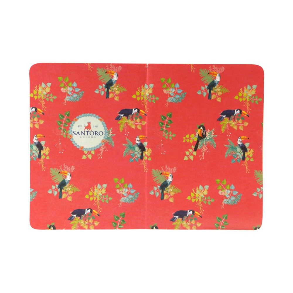 Carnetel A6 Santoro - Toucans