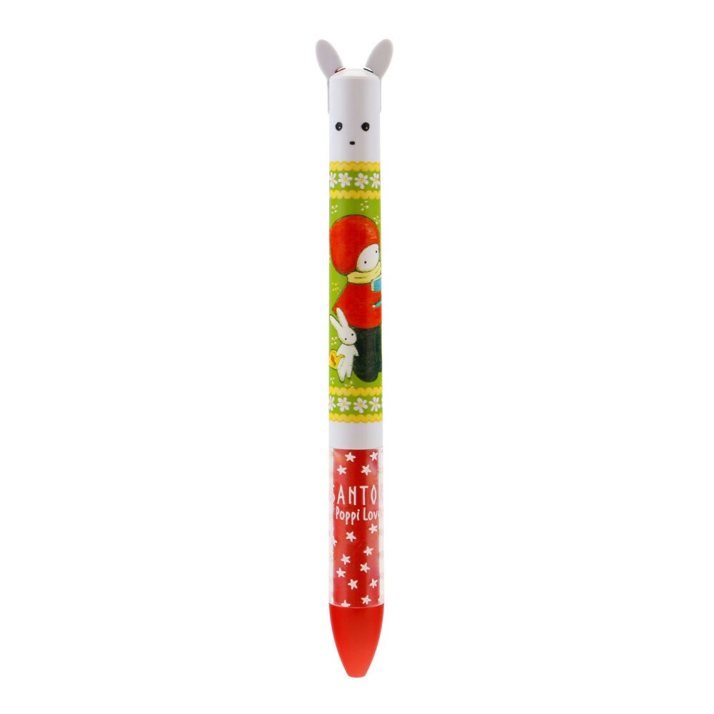 Poppi Loves - White Bunny - Pix multicolor