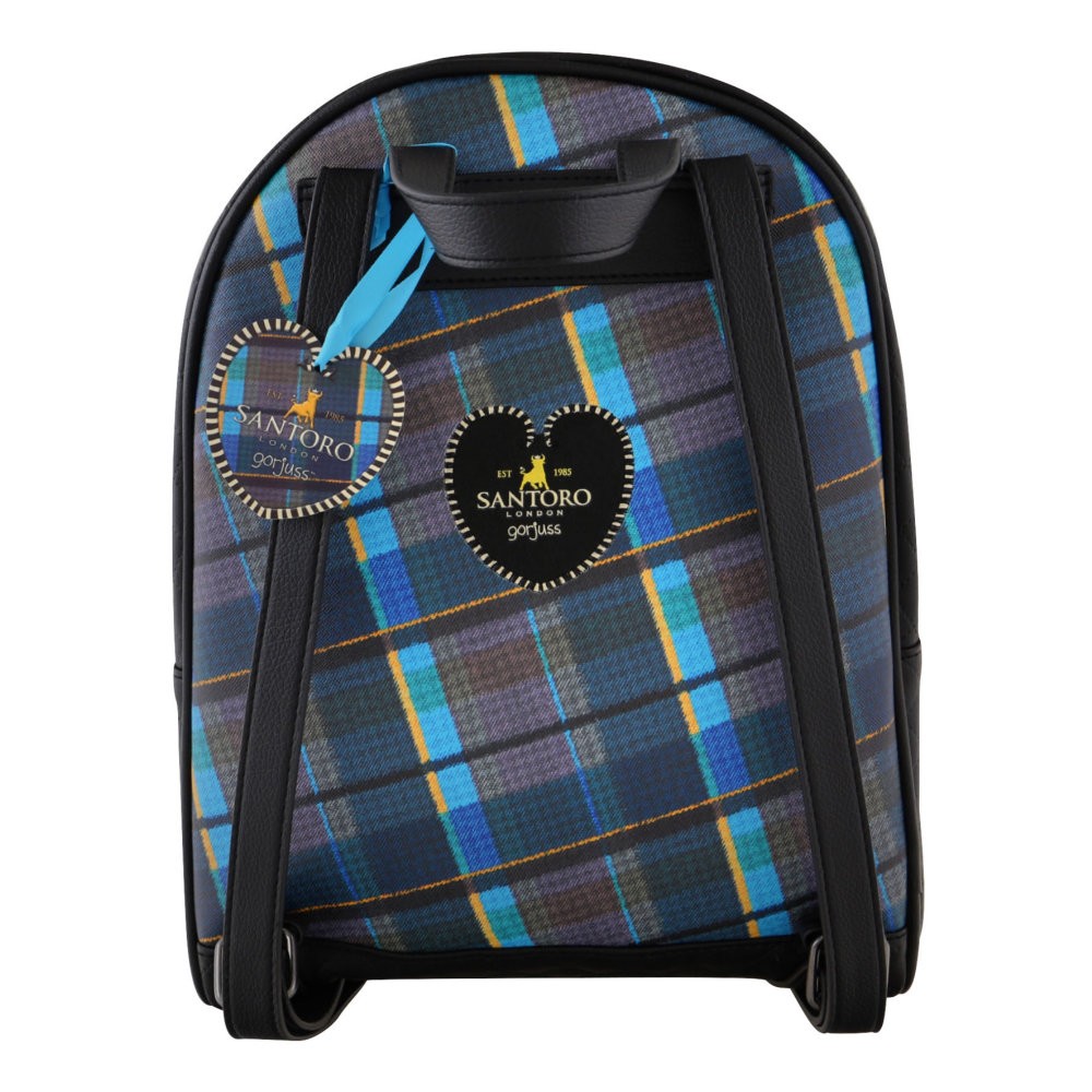 Rucsac fashion Gorjuss Tartan Ruby