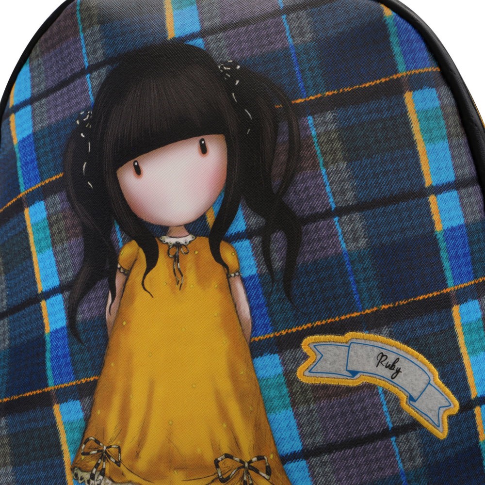 Rucsac fashion Gorjuss Tartan Ruby