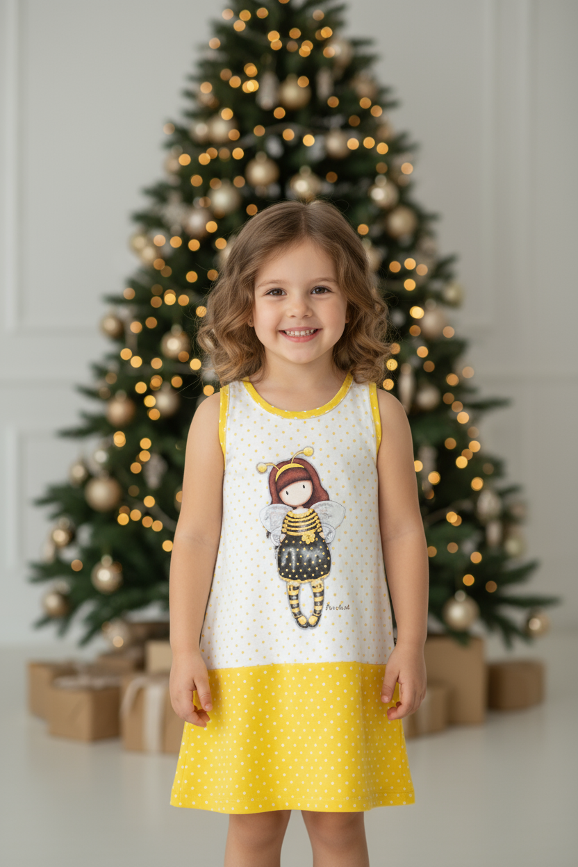 Rochie pentru plaja copii Gorjuss Bee Loved