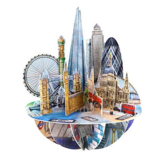 Felicitare 3D Pirouettes Santoro-Londra - Nitzi.ro