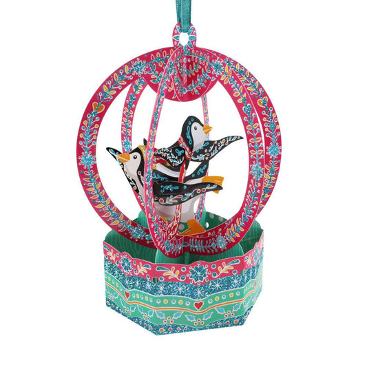Ornament de brad de Craciun Baubles- Pinguni - Nitzi.ro