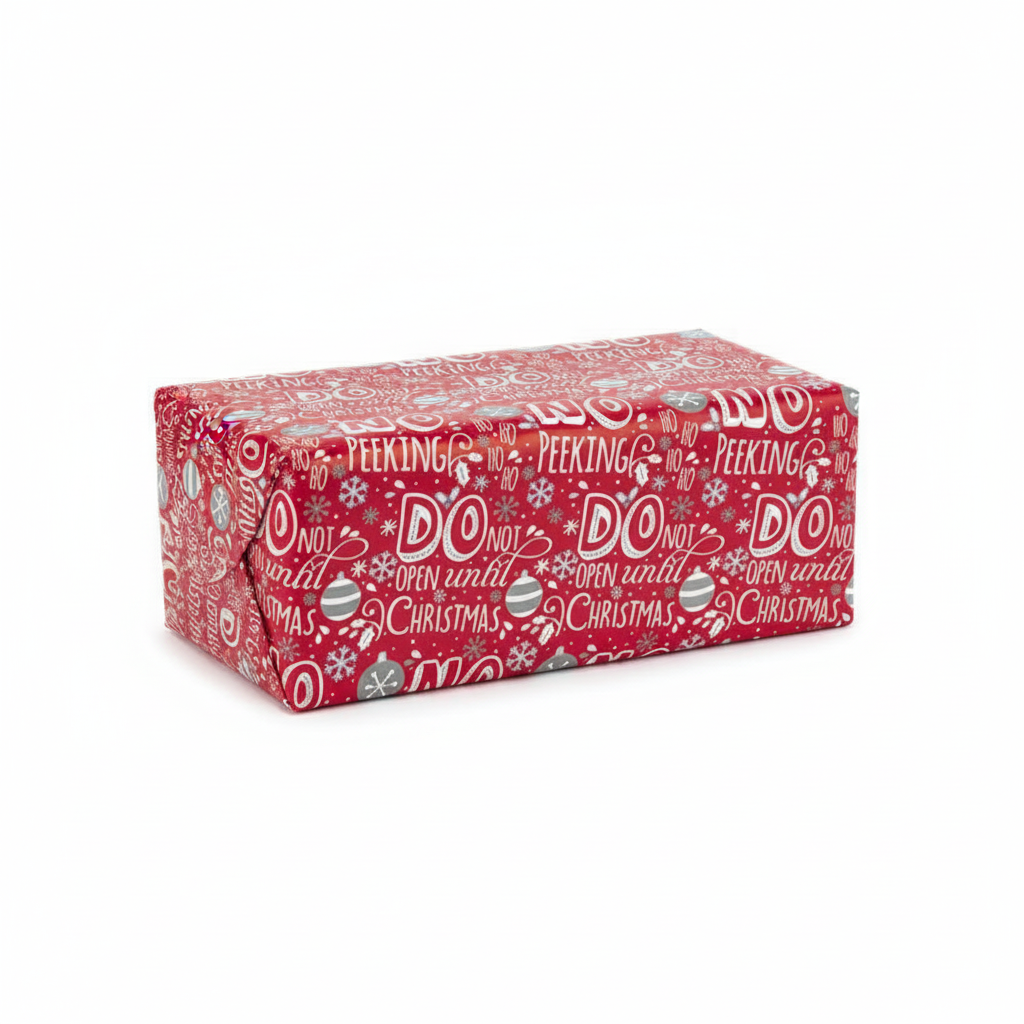 Hârtie de împachetat Crăciun nostalgic – 5 metri de mister la despachetat