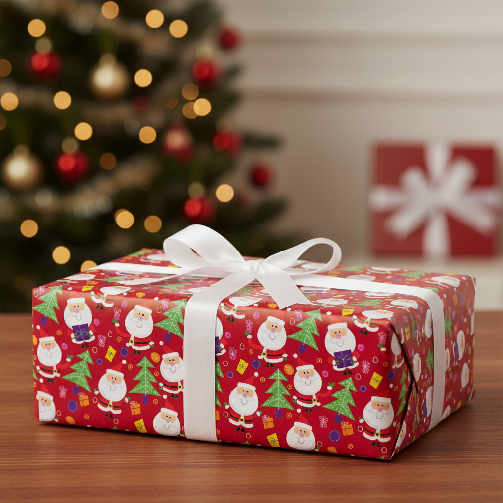 Hârtie de Împachetat Crăciun, ramai in traditia impachetarii