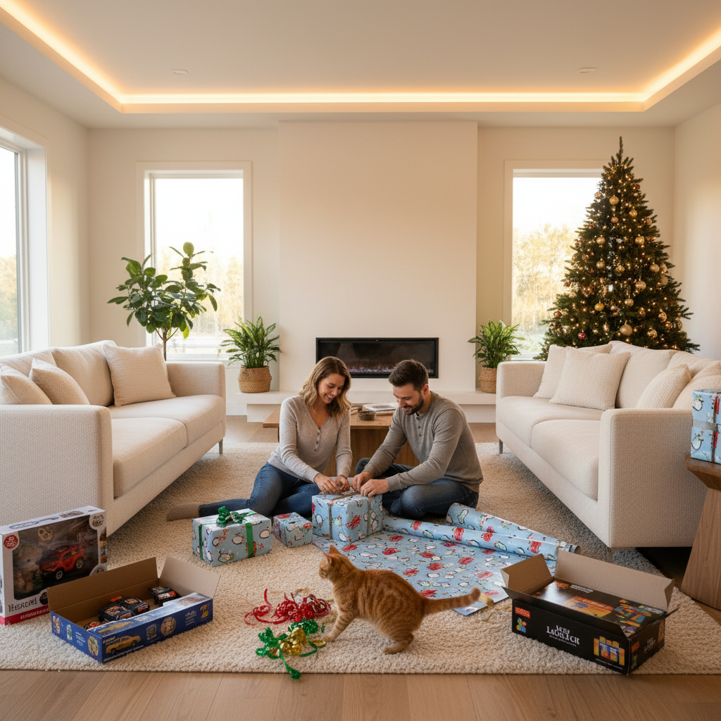 Hartie de impachetat Craciun si daruri 8 m