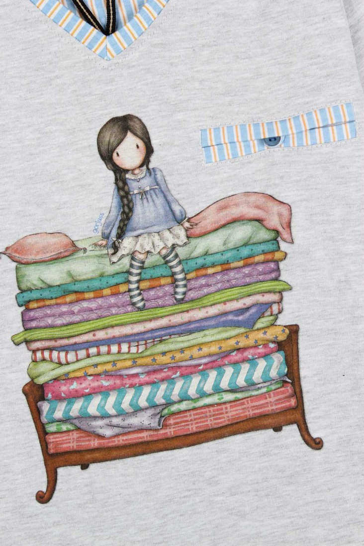 Pijama pentru copii Gorjuss The Princess And The Pea - Nitzi.ro