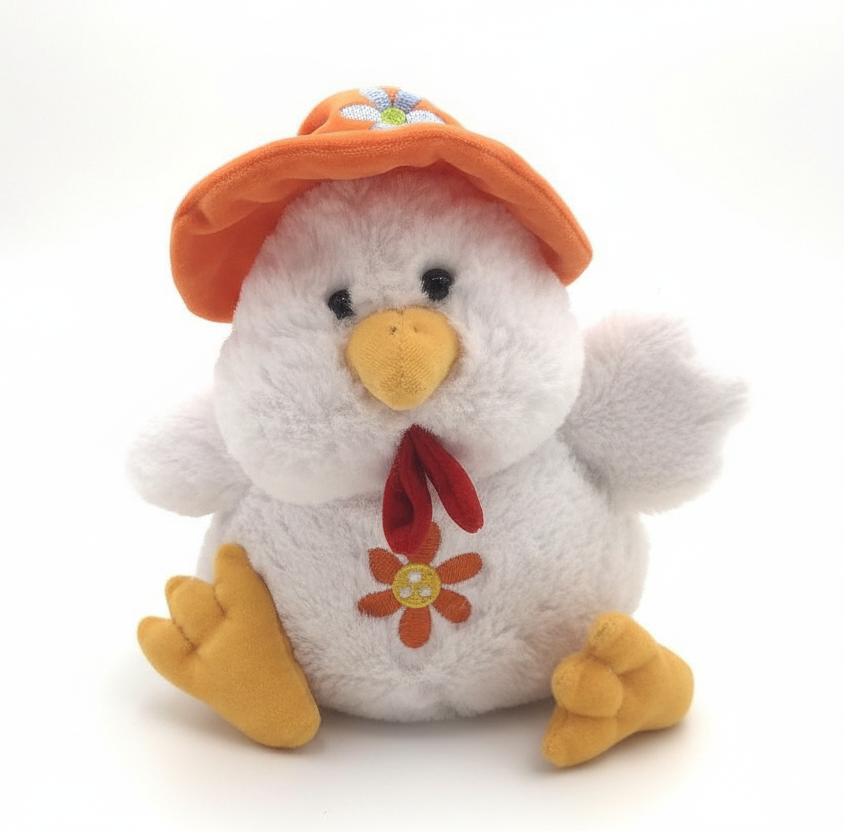 Animale din plus cu palarie 22cm
