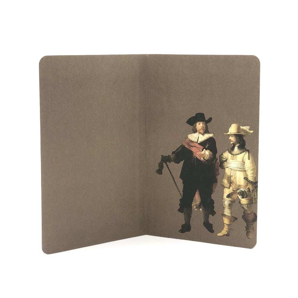 Carnet notite A6 Ceasul de noapte de Rembrandt