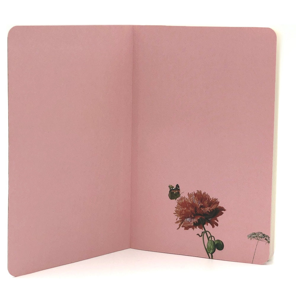 Carnet notite A6 Natura moarta cu flori de Jan Davidsz