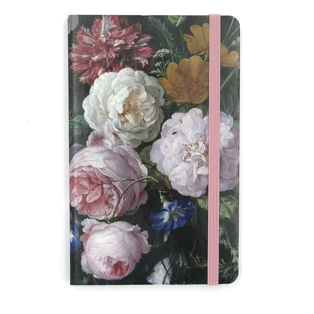 Carnet notite A6 Natura moarta cu flori de Jan Davidsz