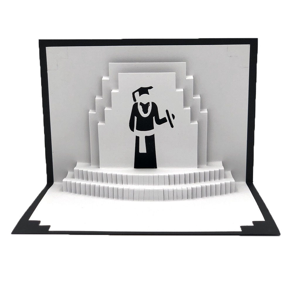 Felicitare 3D Origami - Absolvire