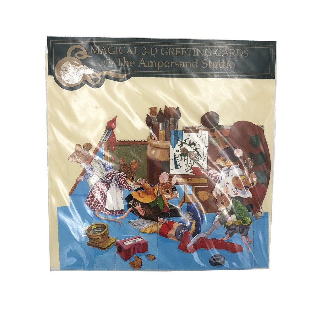 Felicitare 3D - Painting by Numbers