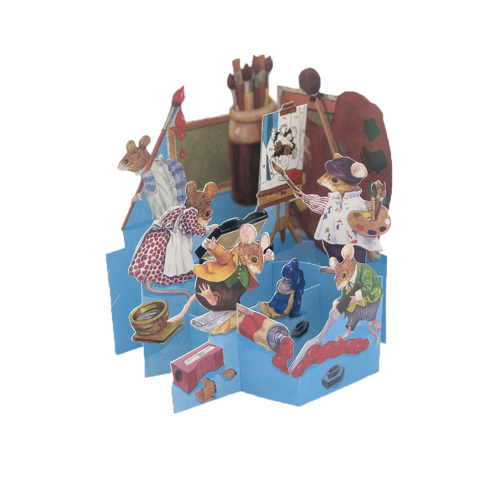 Felicitare 3D - Painting by Numbers