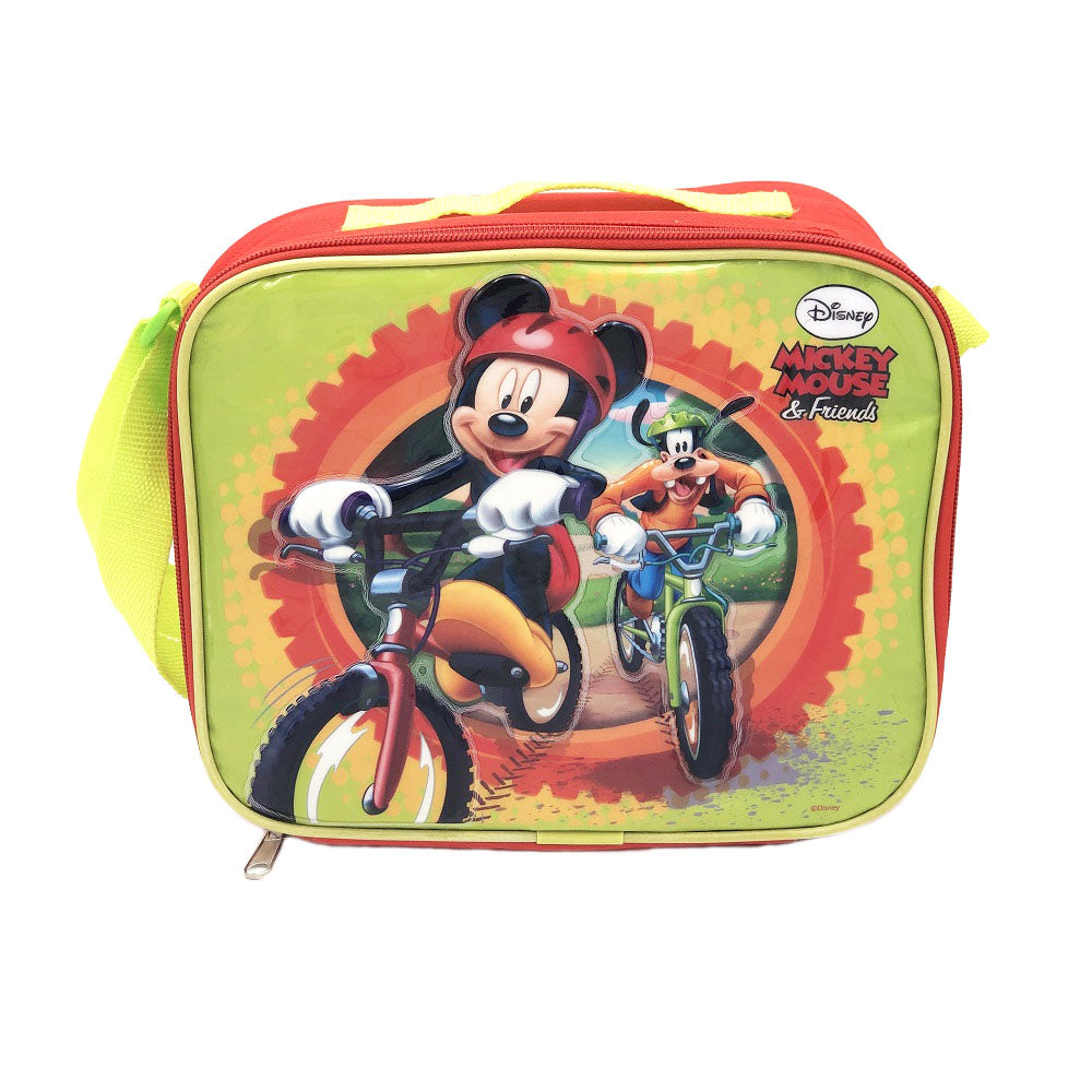 Set Mickey Mouse Disney cu geantă de umăr, cutie și recipient