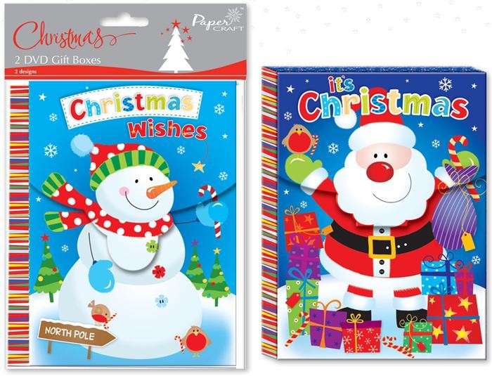 Cutie pentru DVD om de zapada/MosCraciun