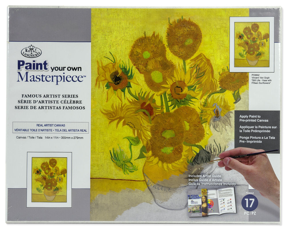Set pictura pe panza Vincent van Gogh - Sunflower