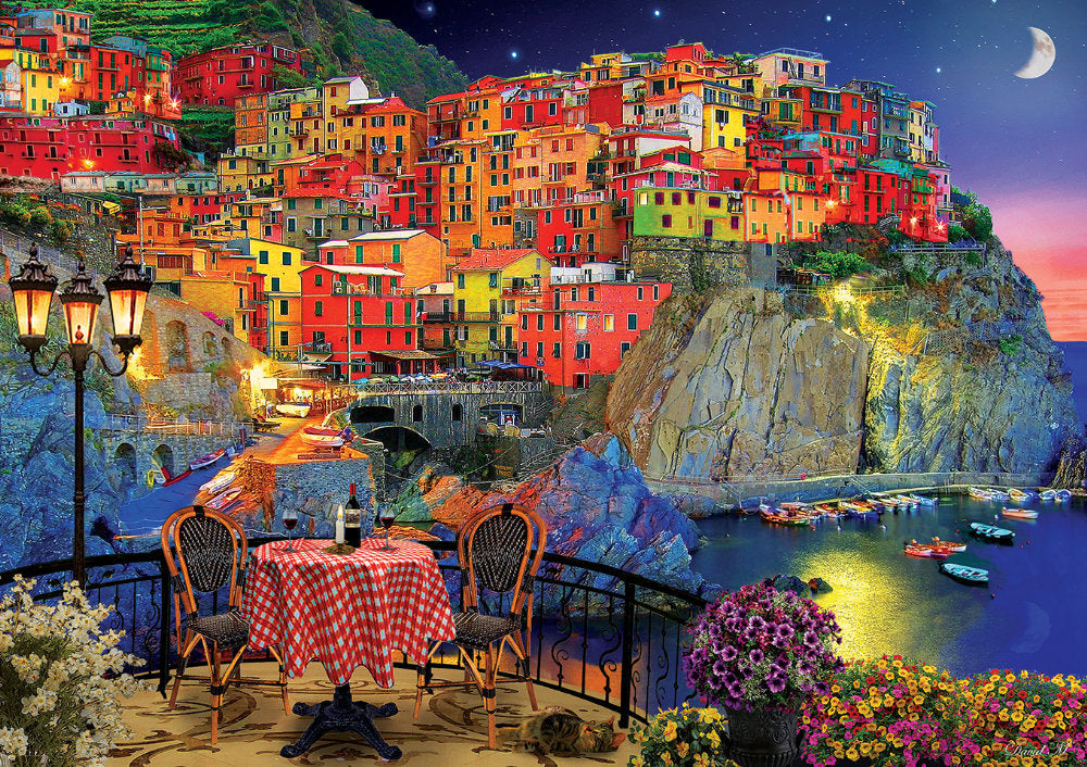 Puzzle 1500 piese - Cinque Terre, Italy