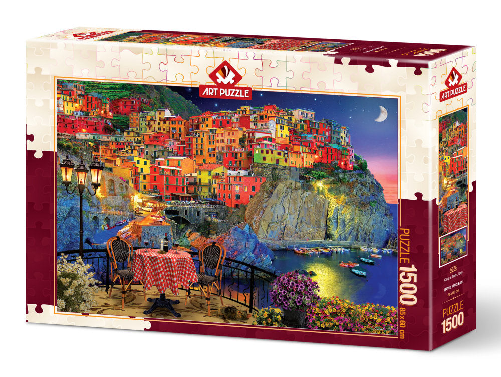 Puzzle 1500 piese - Cinque Terre, Italy