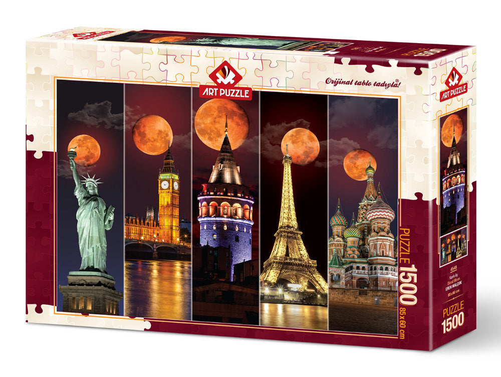 Puzzle 1500 piese - Blood Moon