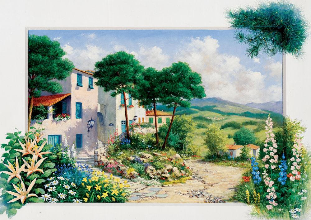 Puzzle 1000 piese - At Summerhouse - Nitzi.ro