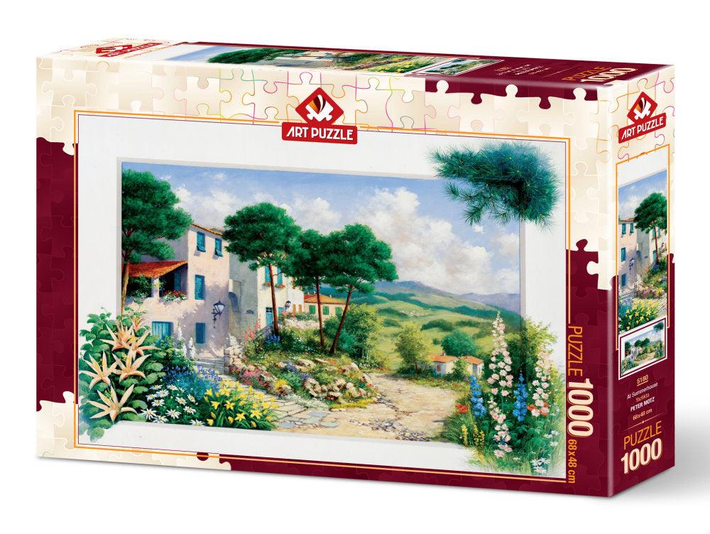 Puzzle 1000 piese - At Summerhouse - Nitzi.ro