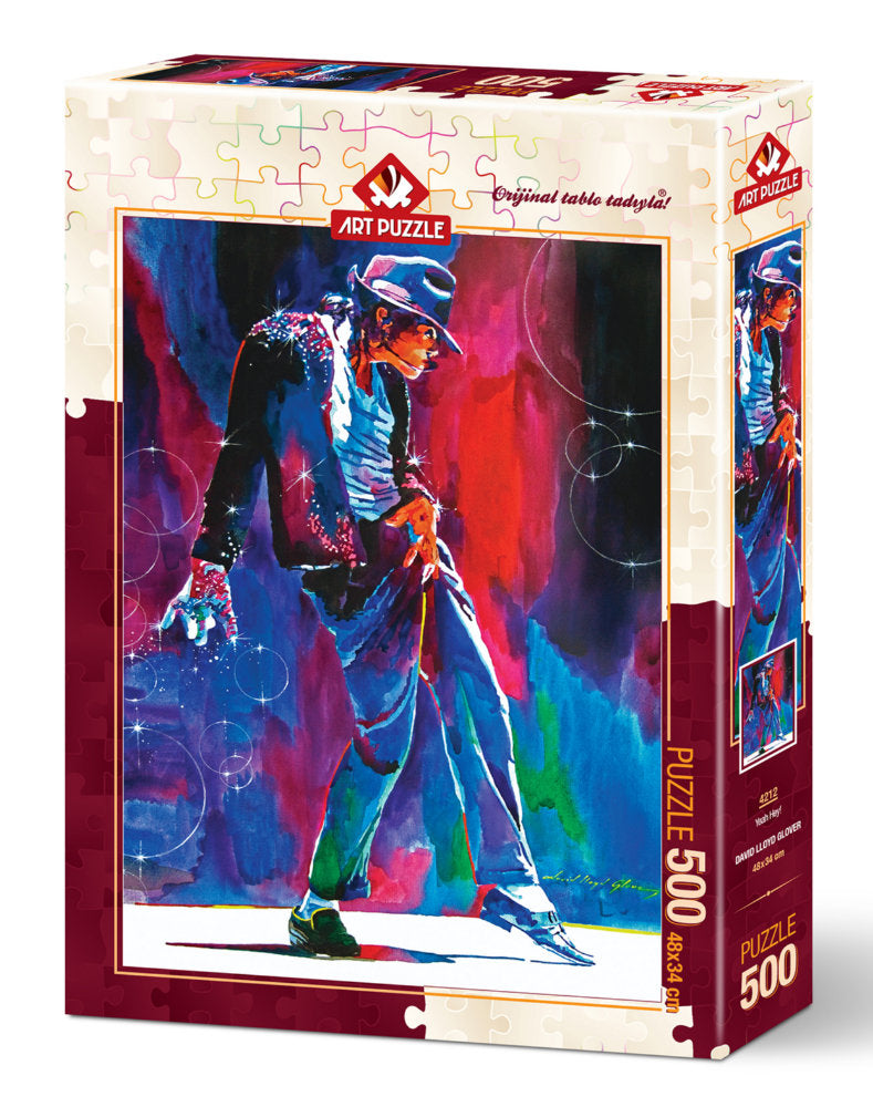 Puzzle 500 piese - Michael Jackson-Yeah Hey!-David Lloyd Glover