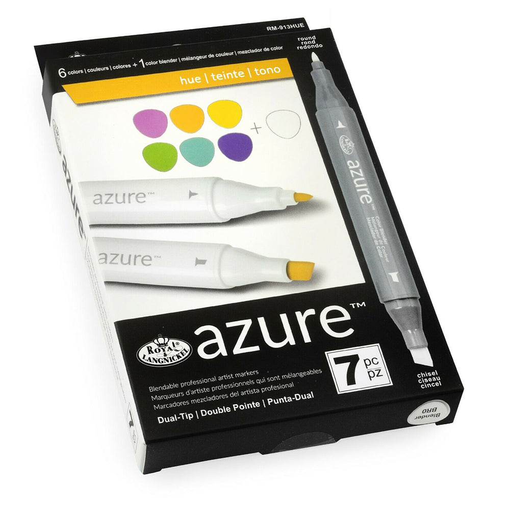 Set 7 markere Royal & Langnickel Azure Nuante