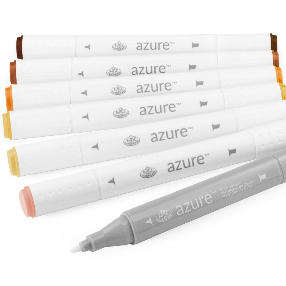 Set 7 markere Royal & Langnickel Azure Culori portrete