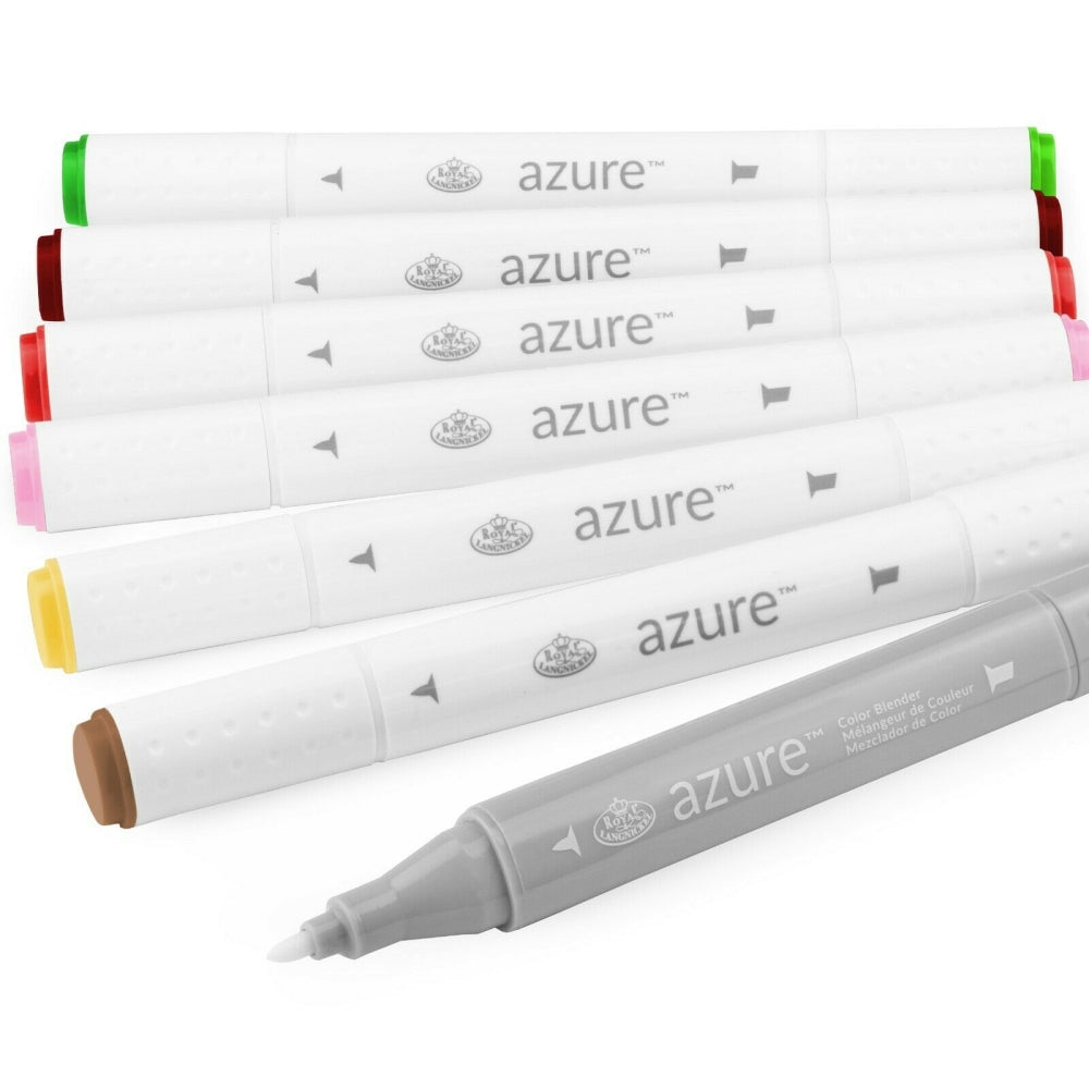 Set 7 markere Royal & Langnickel Azure Culori botanica