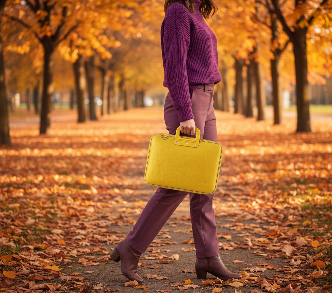 Geanta lux business laptop 15,6 Bombata Classic-Sofran